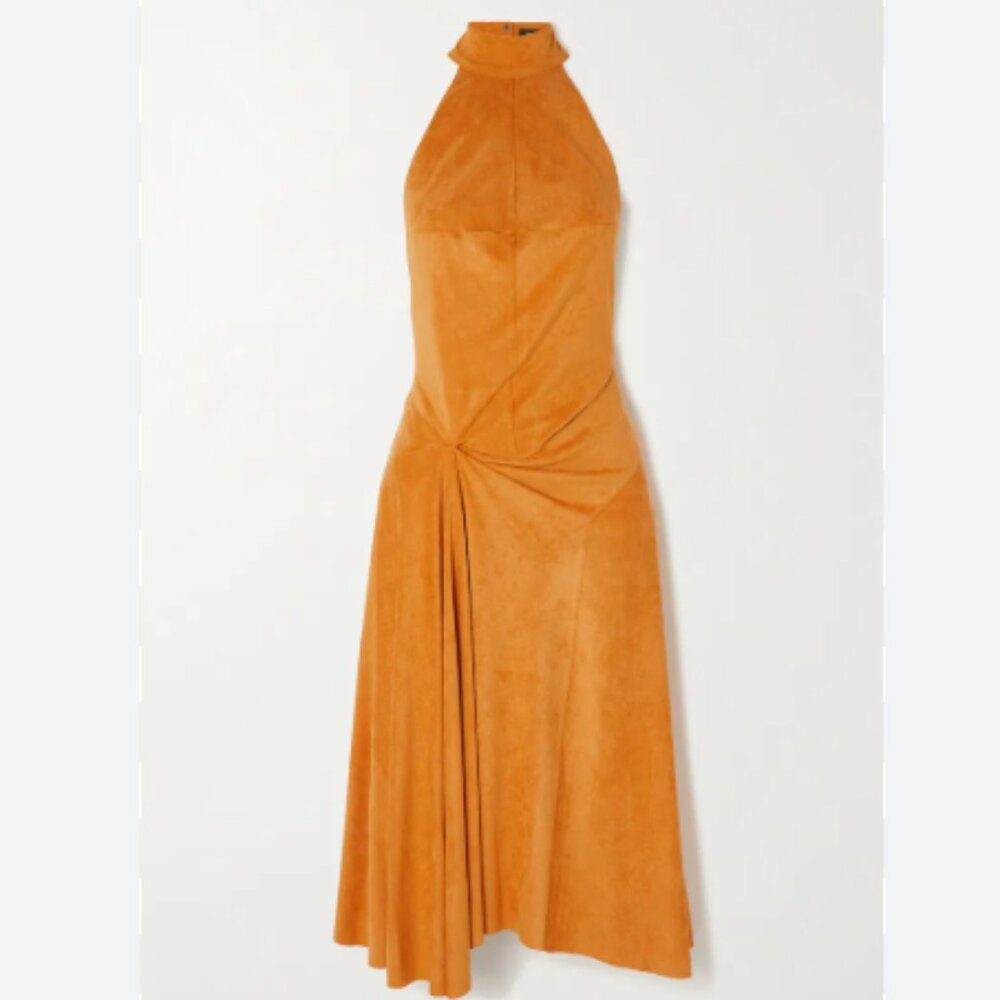 Isabel Marant Calypso Dress In Caramel